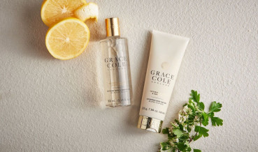 Preview: Grace Cole Nectarine Blossom & Grapefruit Bath & Shower Gel 300 ml