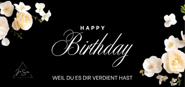 Gutschein "Happy Birthday"