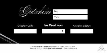 Preview: Gutschein "Geschenkgutschein"