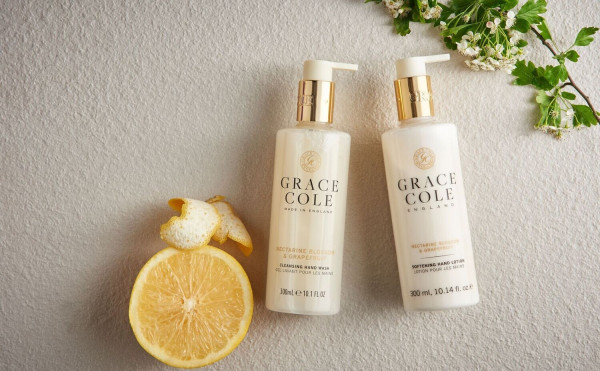 Grace Cole Nectarine Blossom & Grapefruit Hand & Body Lotion 300 ml