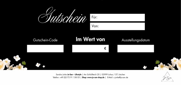Gutschein "Happy Birthday"